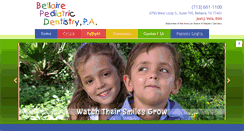Desktop Screenshot of bellairesmiles.com